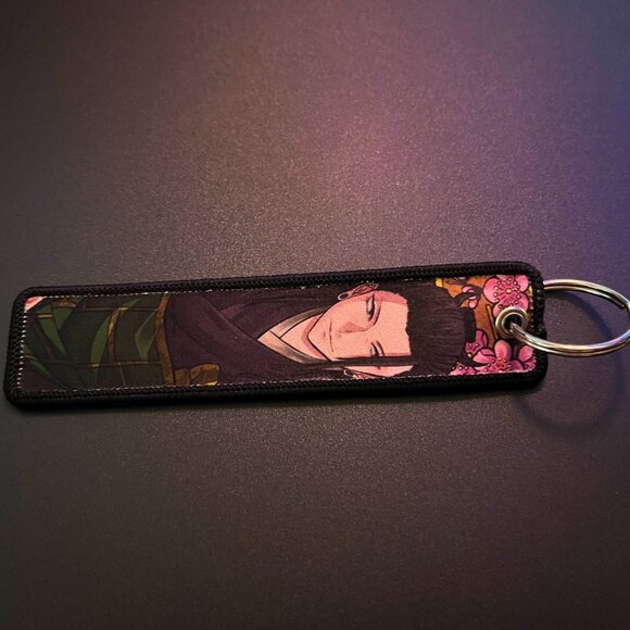 Jujustu Kaisen, Geto Wristlet Lanyard Keychain Accessory, Embroidered - Picture 2 of 2